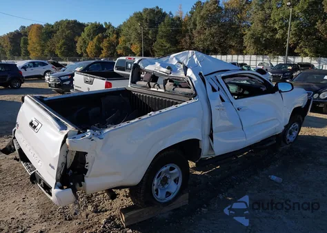 2023 Toyota Tacoma Sr V6 из США, поврежденный, VIN 3TMCZ5AN3PM654637